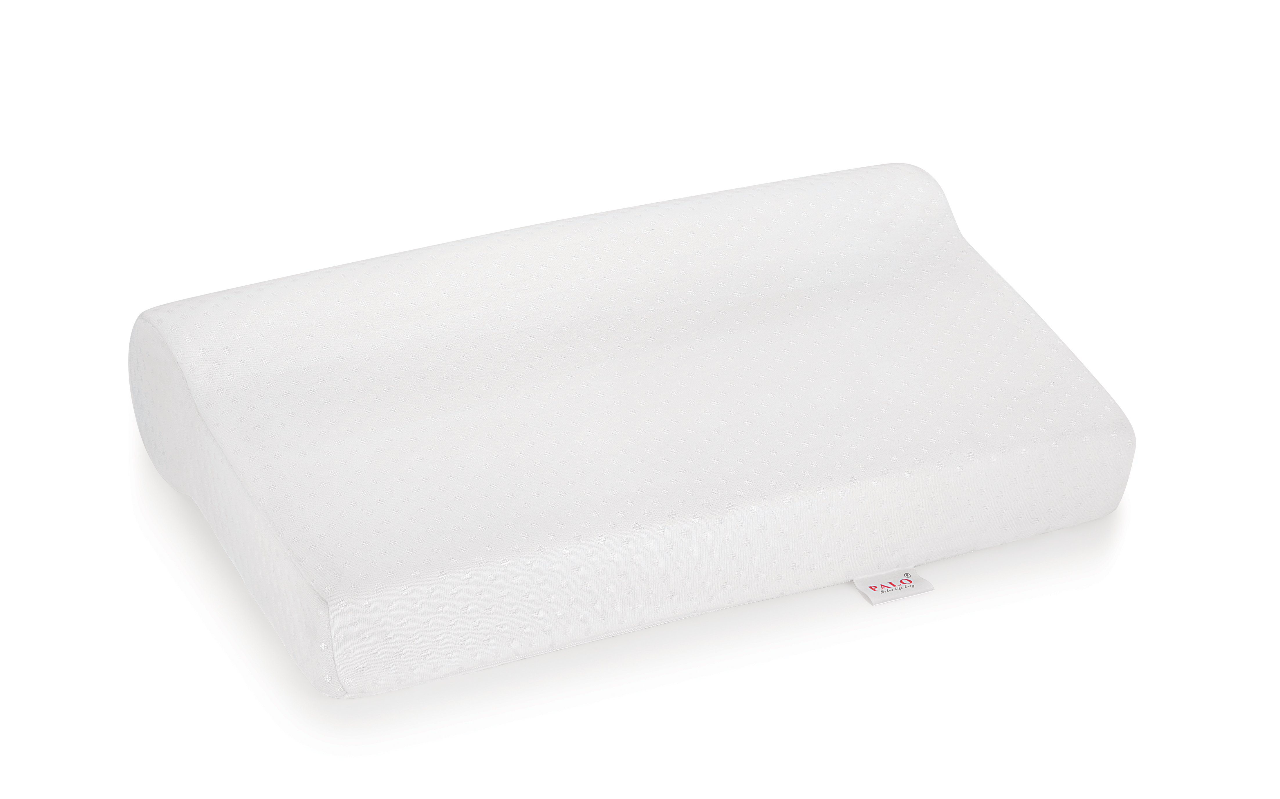 PALO Premium Cervical Rolled Contour Memory Foam Sleeping Pillow